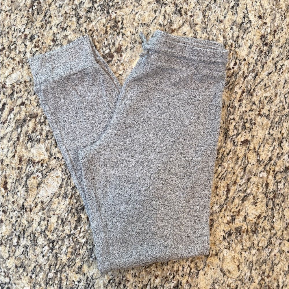 Zella Girl Heather Gray jogger tie Sweatpants